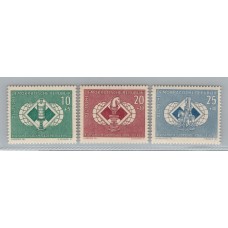 ALEMANIA ORIENTAL DDR 1960 SERIE COMPLETA NUEVA MINT !!! AJEDREZ